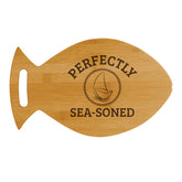 Designs ByLITA Perfectly Sea-soned 14 x 8.5" Fish Shape Cutting Board | Kitchen Chopping Board