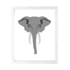Designs ByLITA Elephant, Wall Print Animals Art | Family Presents | Bedroom | Stylish Kindergarten Decor