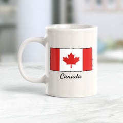 Designs ByLITA Canada 11oz Plastic/Ceramic Coffee Mug