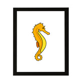 Designs ByLITA Seahorse, Wall Print Animals Art | Family Presents | Bedroom | Stylish Kindergarten Decor