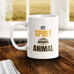 My Spirit Animal 11oz Plastic or Ceramic Coffee Mug | Witty Funny Coffee Cups