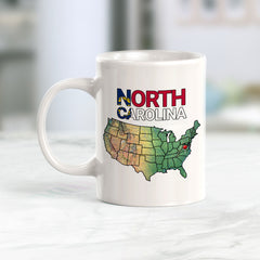 Designs ByLITA North Carolina: First in Flight 11oz Plastic or Ceramic Coffee Mug | State Pride Collection