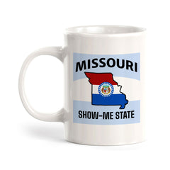 Designs ByLITA Missouri: Show-Me State 11oz Plastic or Ceramic Coffee Mug | State Pride Collection