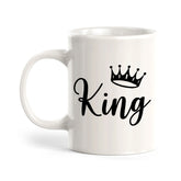 King 11oz Plastic or Ceramic Coffee Mug | Coffee Mugs Ideas for Couples