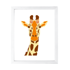 Designs ByLITA Giraffe, Wall Print Animals Art | Family Presents | Bedroom | Stylish Kindergarten Decor