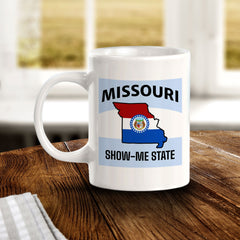 Designs ByLITA Missouri: Show-Me State 11oz Plastic or Ceramic Coffee Mug | State Pride Collection