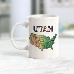Designs ByLITA Utah: Life Elevated 11oz Plastic or Ceramic Coffee Mug | State Pride Collection