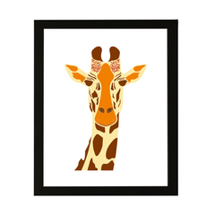 Designs ByLITA Giraffe, Wall Print Animals Art | Family Presents | Bedroom | Stylish Kindergarten Decor