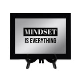 Mindset is Everything Decorative Wall Plaque | Easel Mount Option | Inspirational Affirmation Wall Art