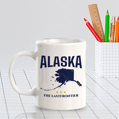 Designs ByLITA Alaska: The Last Frontier 11oz Plastic or Ceramic Coffee Mug | State Pride Collection