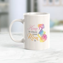 Home Is Where Your Mom Is Coffee Mug
