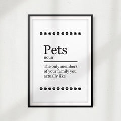 Pet Prints Wall Art
