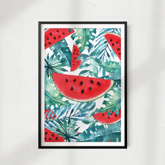 Watermelon UNFRAMED Print Home Décor, Kitchen Wall Art