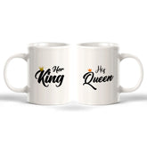 Her King / His Queen (2 Pack) Coffee Mug