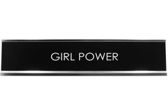 Girl Power Novelty Desk Sign