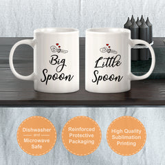 Big Spoon / Little Spoon (2 Pack) Coffee Mug
