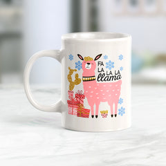 Fa la la la llama Coffee Mug
