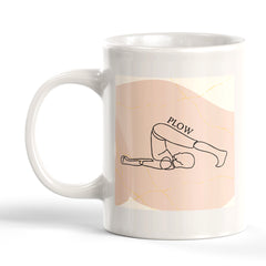 Plow Pose Yoga Coffee Mug