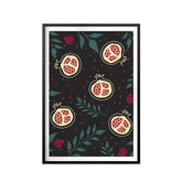 Pomegranate Segments UNFRAMED Print Fruit Wall Art