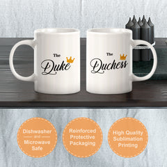 The Duke / The Duchess (2 Pack) Coffee Mug