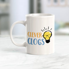 Clever Clogs, Novelty Coffee Mug Drinkware Gift