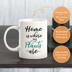 Home Is Where My Plants Are Coffee Mug