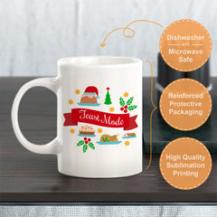 Feast Mode Christmas Coffee Mug