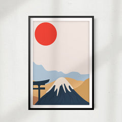 Fuji San UNFRAMED Print Scenary Wall Art