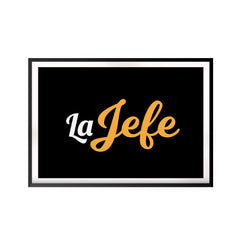 El Jefe UNFRAMED Print Décor Wall Art