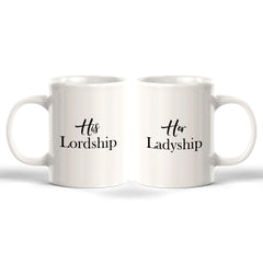 The Ladyship / The Lordship (2 Pack) Coffee Mug