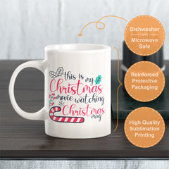 This Is My Christmas Movie Watching Christmas Coffee Mug