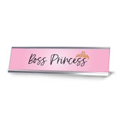 Boss Princess Desk Sign (2 x 8")