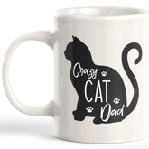 Crazy Cat Dad Coffee Mug