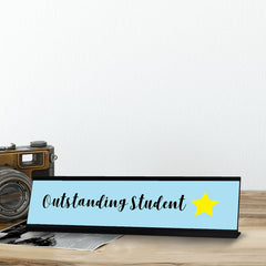 Outstanding Student, Student Award Desk Sign (2 x 8")