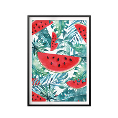 Watermelon UNFRAMED Print Home Décor, Kitchen Wall Art