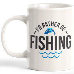 I'd Rather Be Fishing Coffee Mug