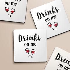 Drinks On Me Designs ByLITA Funny Coasters