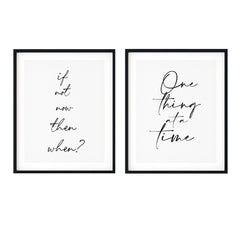 Simple Wisdom Wall Art UNFRAMED Print (2 Pack)
