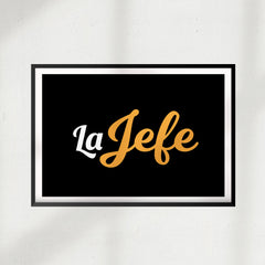 El Jefe UNFRAMED Print Décor Wall Art