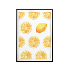 Lemons UNFRAMED Print Fruit Wall Art