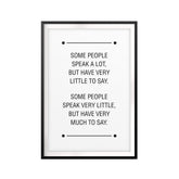 Inspiration For Introverts UNFRAMED Print Quote Wall Art