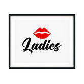 Ladies UNFRAMED Print Business & Events Decor Wall Art