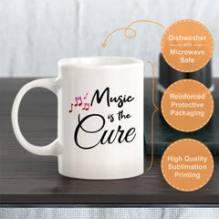 Music Is The Cure Coffee Mug