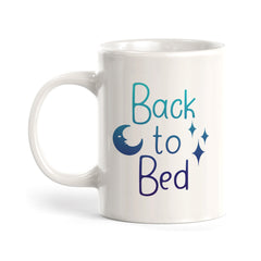 Back to Bed Moon and Stars Coffee Mug