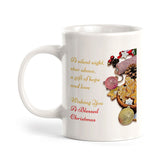 A Silent Night, Star Above, A Gift Of Hope And Love. Wishing You A Blessed Christmas Coffee Mug