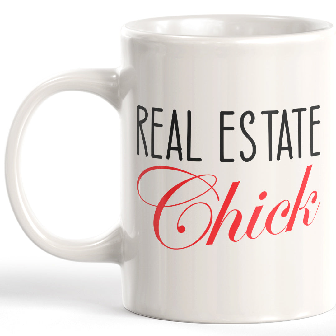 Real Estate Chick Coffee Mug