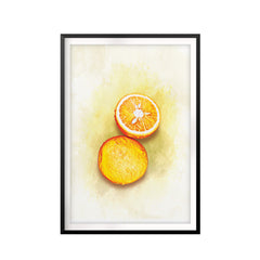 Pineapple Watercolor UNFRAMED Print Fruit Wall Art