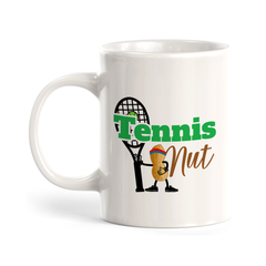 Tennis Nut (stick man design), Novelty Coffee Mug Drinkware Gift