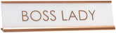 Boss Lady Novelty Desk Sign