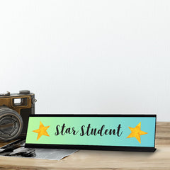 Star Student, Achievement Award Desk Sign (2 x 8")